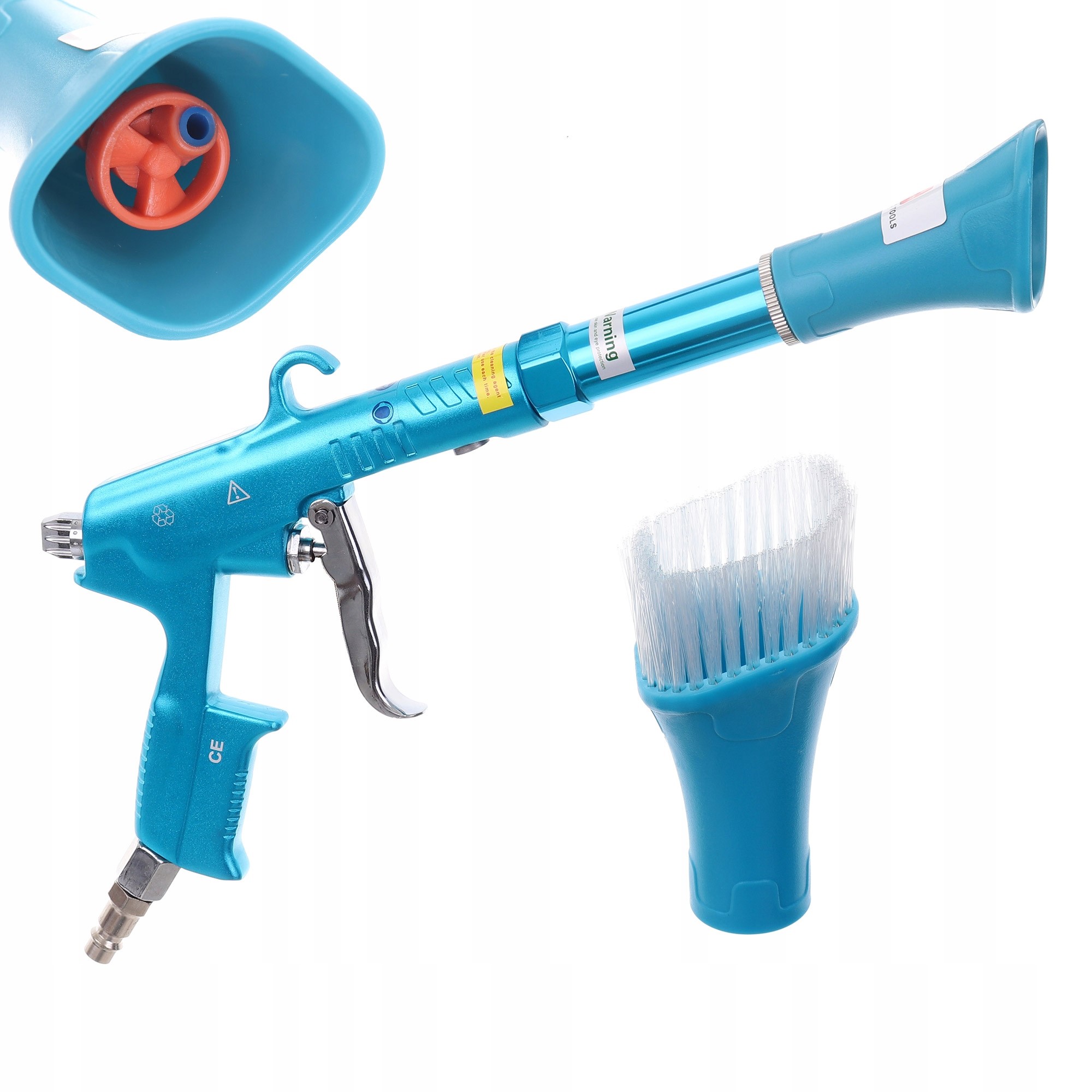 

Pistolet piorący prania mycia tapicerki Sucho