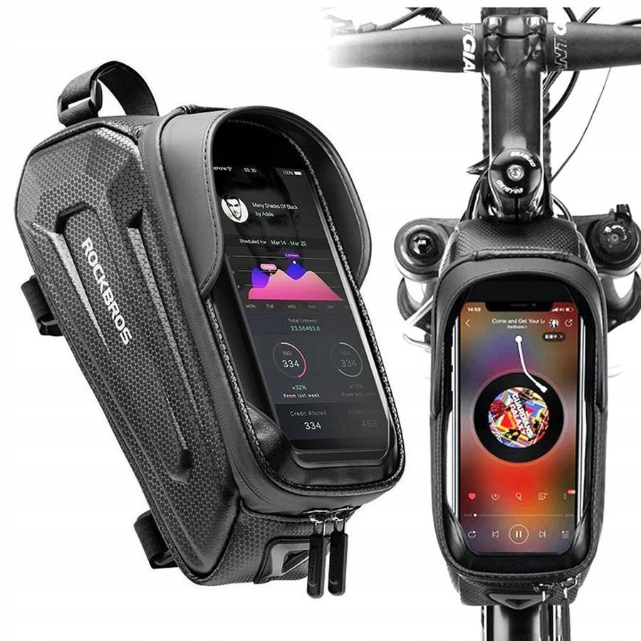 

Torba Rowerowa Uchwyt Na Telefon Sakwa - Rockbros
