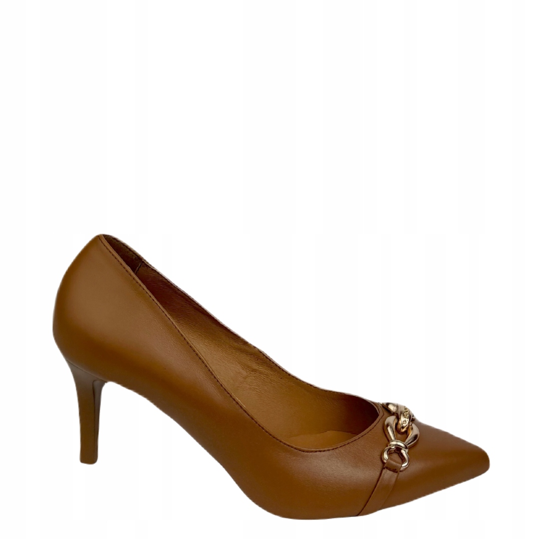Dámské lodičky Arka Bioeco 6503/2612 hnědé 36, Bronz
