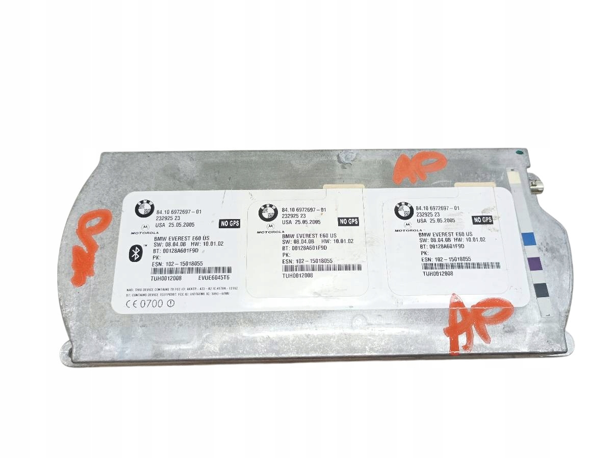 modulo BLUETOOTH E63 6972697 Bmw Seria 6 II (2003-2010) E63/64