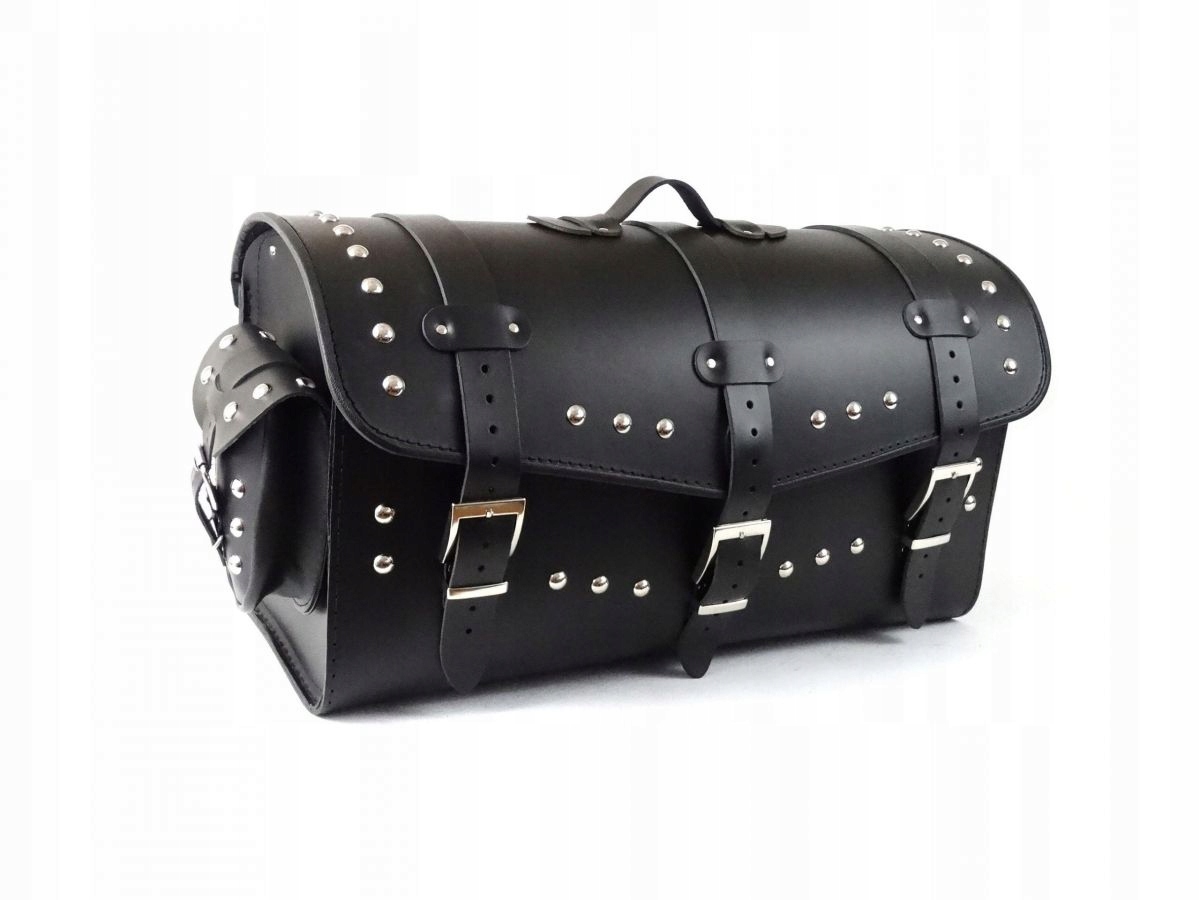 КОЖАНЫЙ ЧЕХОЛ 60 СМ ДВА ШЛЕМА КАРМАНЫ НА МОЛНИИ