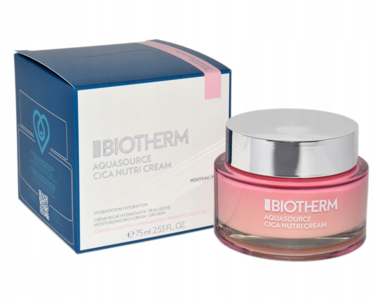 Biotherm Aquasource Cica Nutri Cream Vyživující krém 50 ml