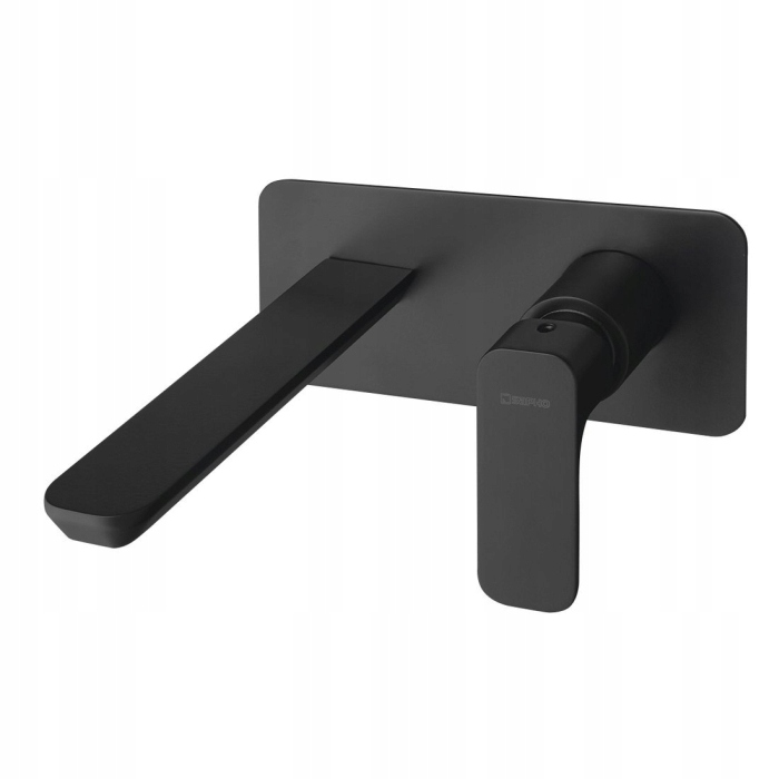 Sapho Spy podomietková umývadlová batéria, čierna matná