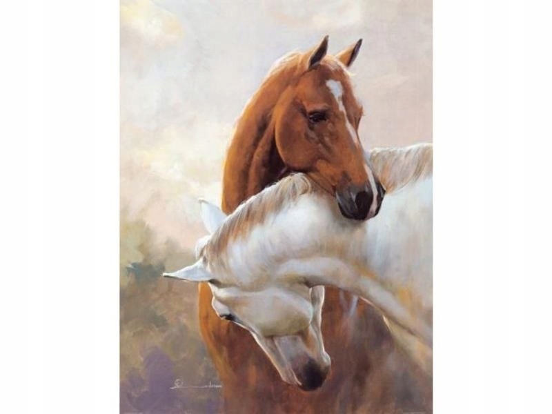

Haft Diamentowy Obraz Mozaika Dwa Konie 30x40cm