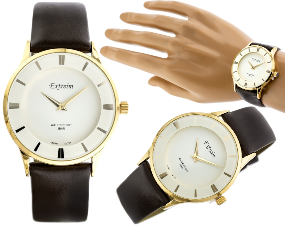 

Modny Zegarek Męski Na Pasku Extreim Analogowy