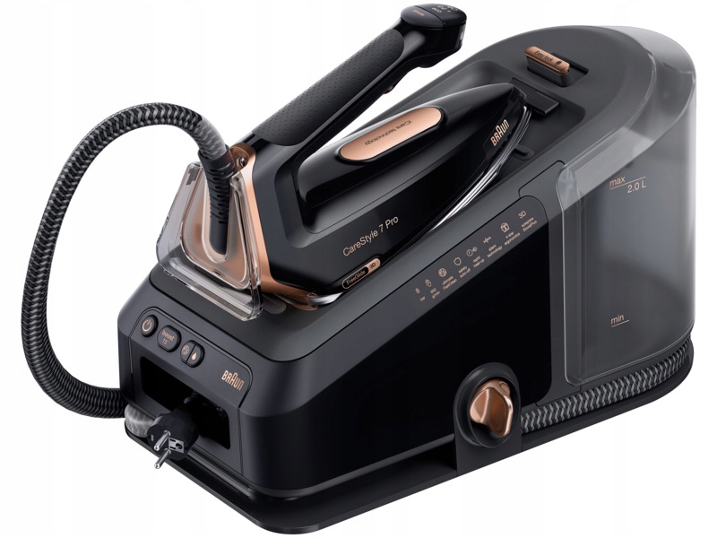 Żelazko Generator Pary Braun CareStyle Is 7286 Bk