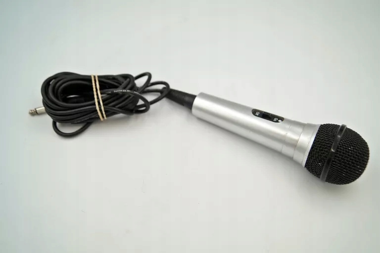 MIKROFON JACK 6,3MM SZARY