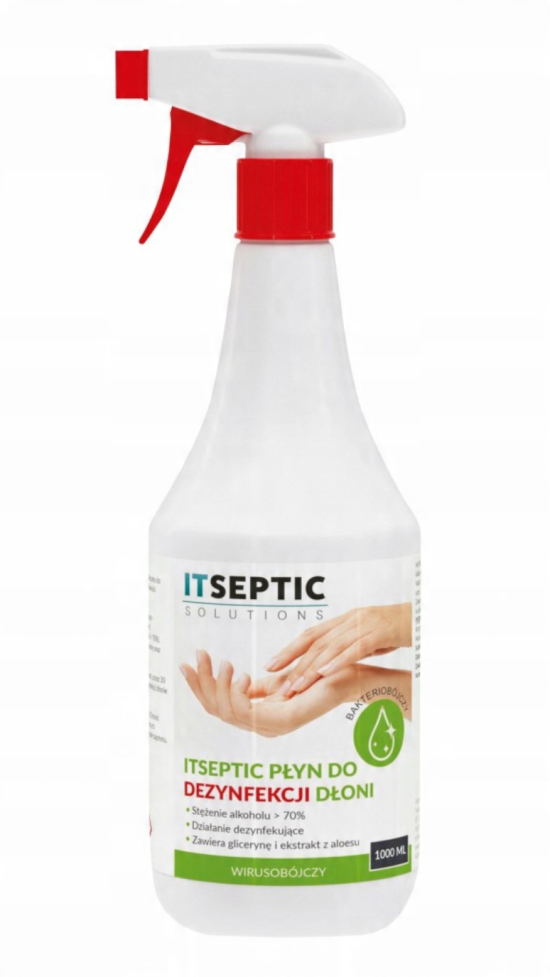 

Płyn do dezynfekcji dłoni Itseptic 1000ml