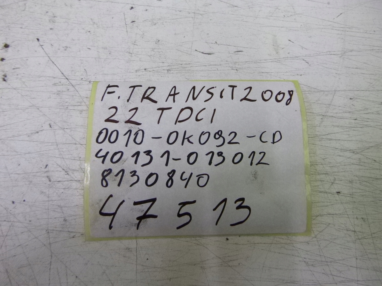 turbo Ford Transit VI 2.2TDCi 2008r.