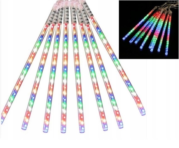 

Meteory Spadające Sople 50CM Efekt Śniegu 288LED