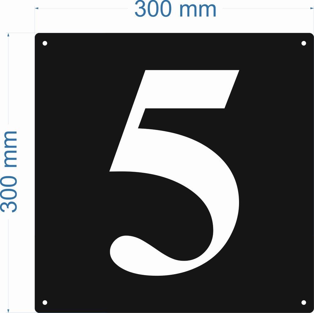 NUMER DOMU, TABLICZKA ADRESOWA NA DOM Szerokość produktu 30 cm