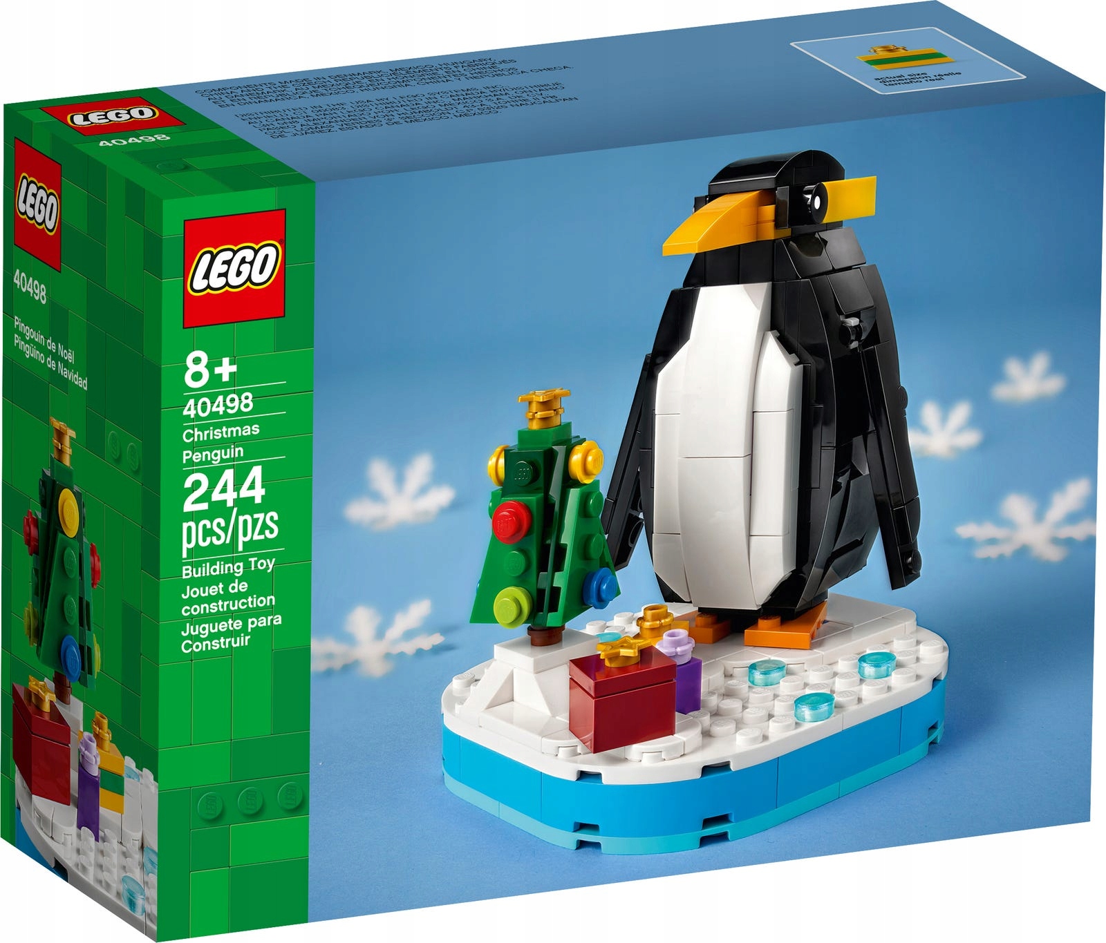 Lego 40498 Vánoční tučňák Stavebnice na Štědrý den Nové