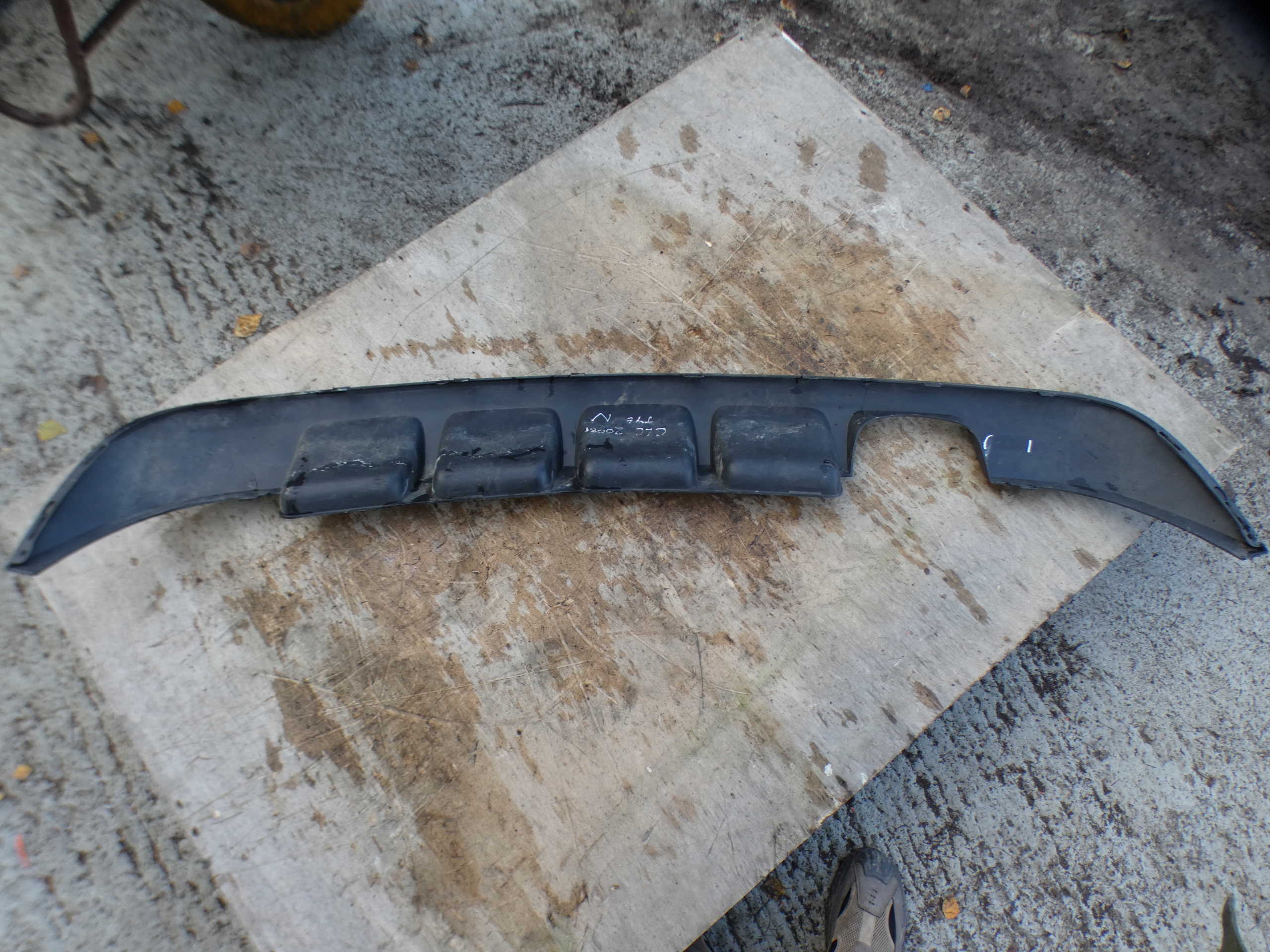 Mercedes-Benz CLC CL203 diffusore accessori paraurti posteriore