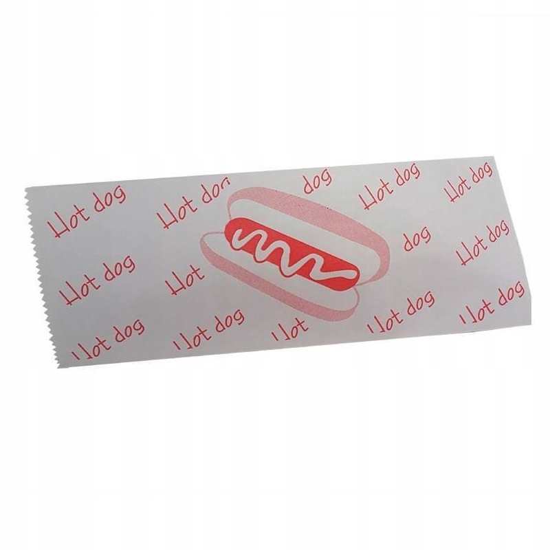 

Opakowania koperty Hot-dog nadruk 22x8cm 1000szt