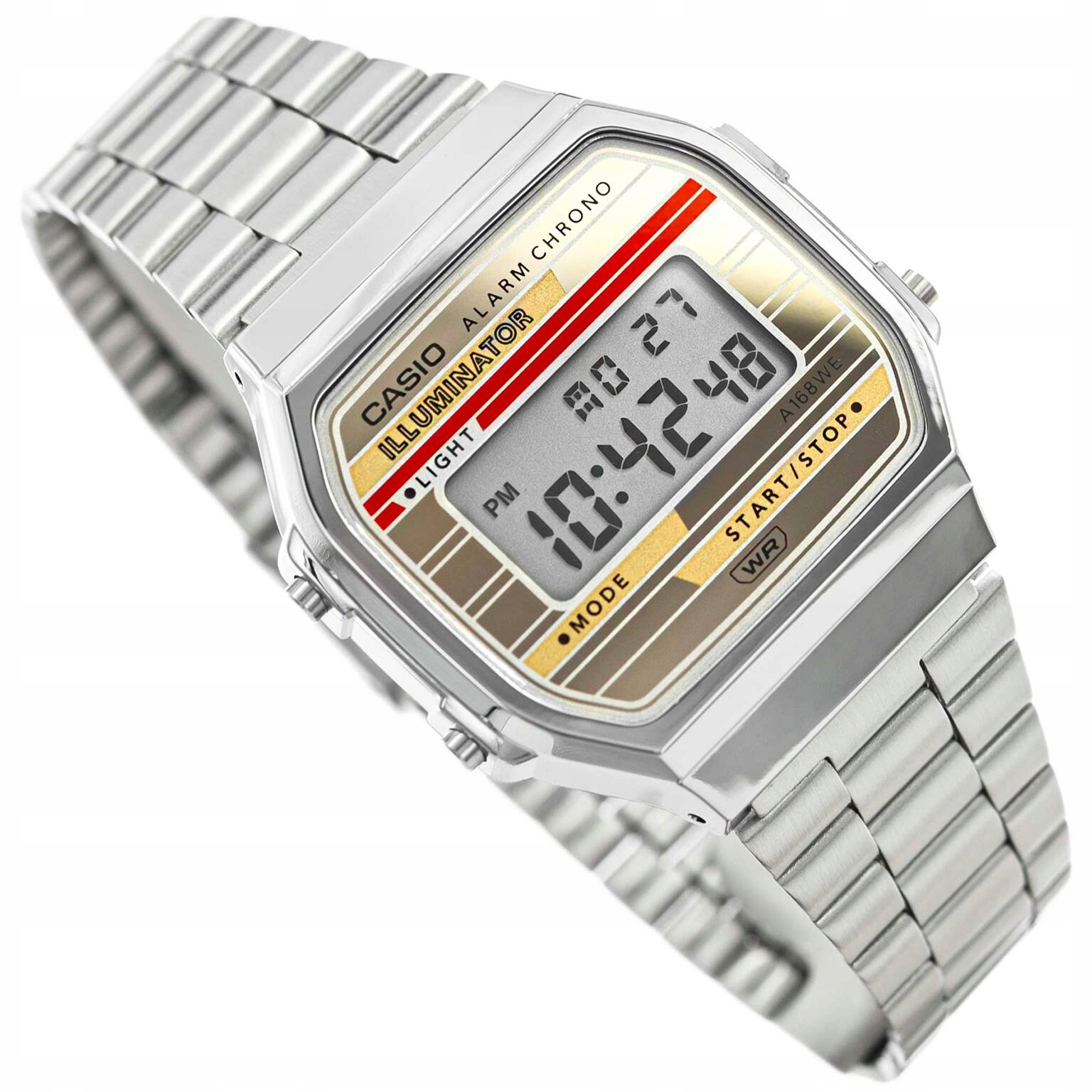 Hodinky Casio A168WEHA-9AEF Vintage Retro Unisex Módní, Jedinečné Stopky
