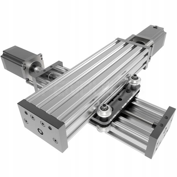 Křížový stůl 250 mm Xy C-beam 40x80 V-slot Nema23-2,45Nm