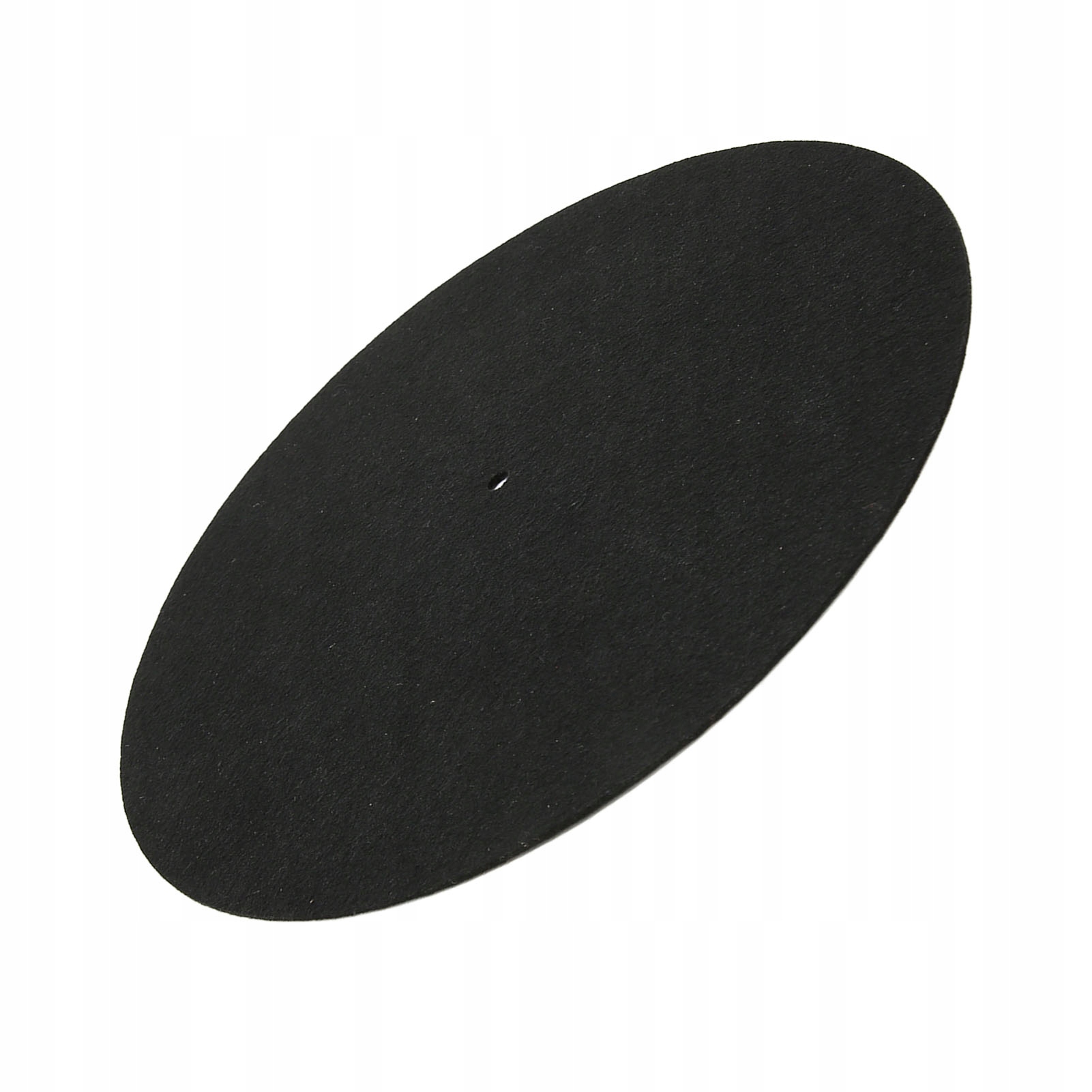 SLIPMATA GRAMOFONOWA FILCOWA MATA 290MM CZARNY Materiał wełna