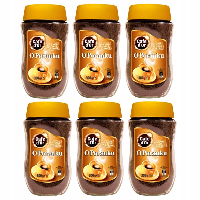 Levně Káva Cafe d'Or Ráno 6x300 g