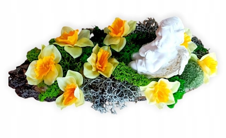 Dekorace na hroby na bázi přírodních složek G8