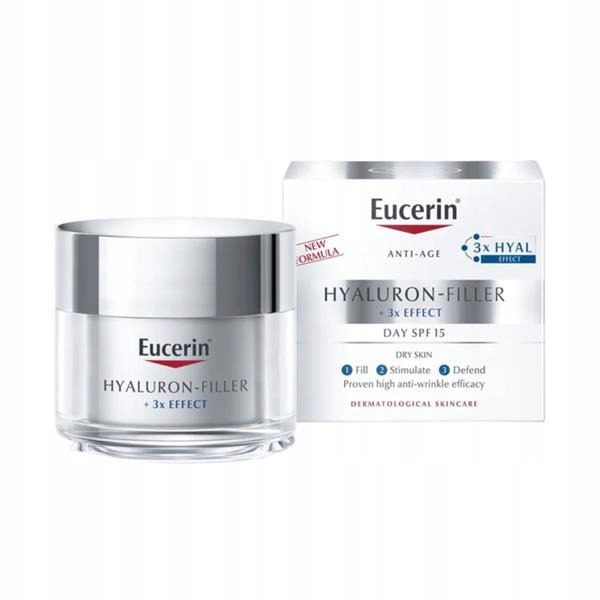 Eucerin krem na dzień z ochroną przeciwsłoneczną Spf 15 do skóry suchej 50