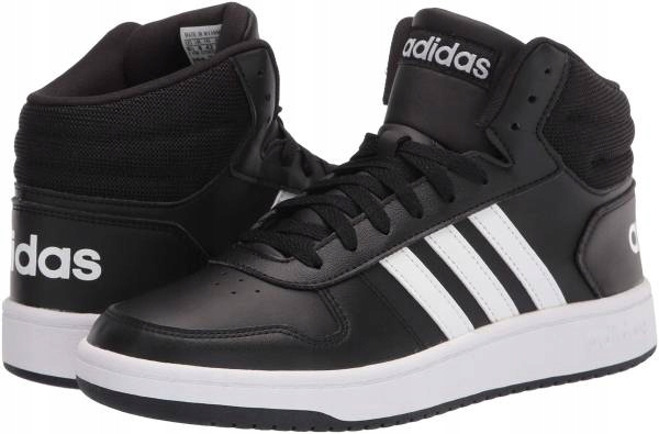 Adidas pánské sportovní kalhoty Hoops 2.0 MID pohodlné 44.2/3 černé Praktické