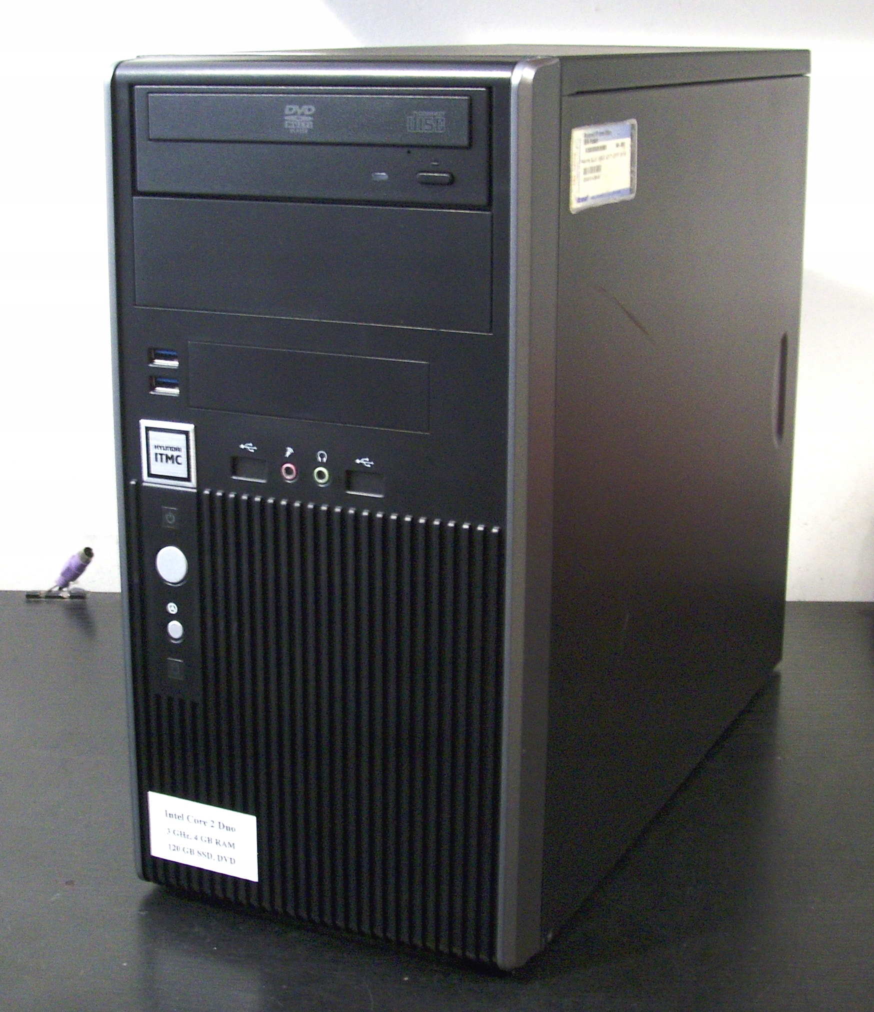 Windows XP Core Duo E8400 3GHz GA-945GCM-S2L 4/120GB SSD COM
