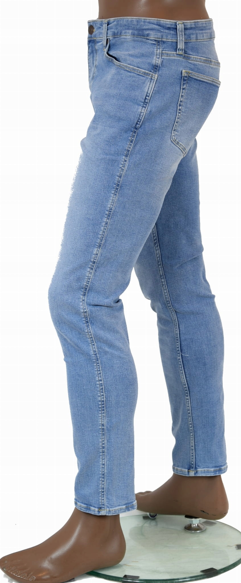 Kalhoty Ventana 969-008 Pánské Džíny Slim Fit Světlý Denim Délka 34" VEL.38/34