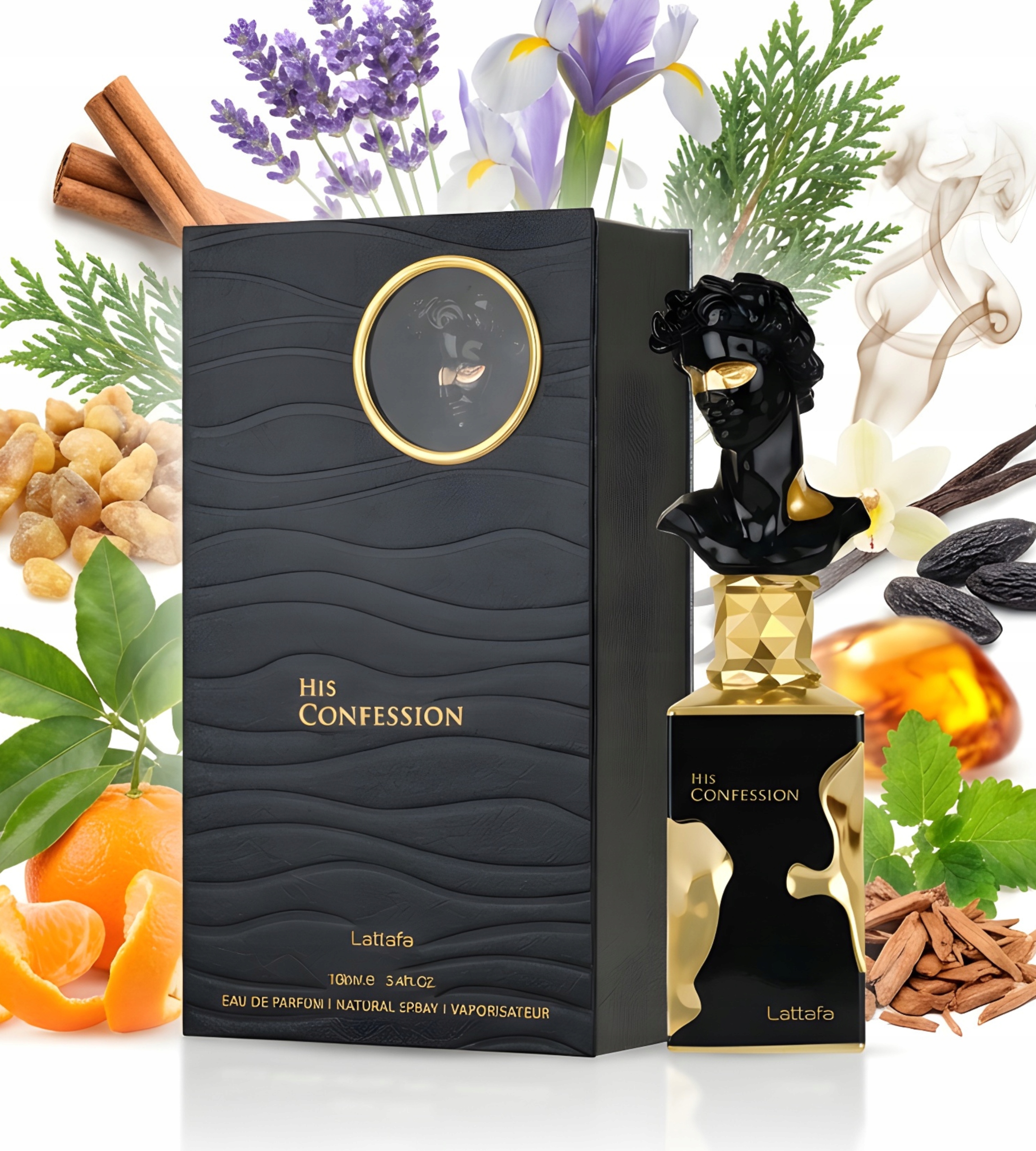 Lattafa His Confession Eau de Parfum pro muže Edp 100 ml