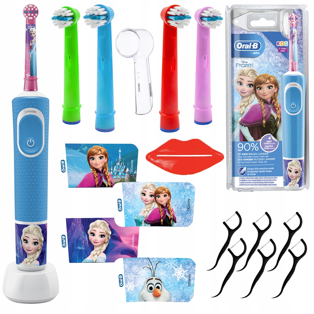 ORAL-B ELEKTRICKÁ KEFKA VITALITY 100 FROZEN PRE DETI + DOPLNKY