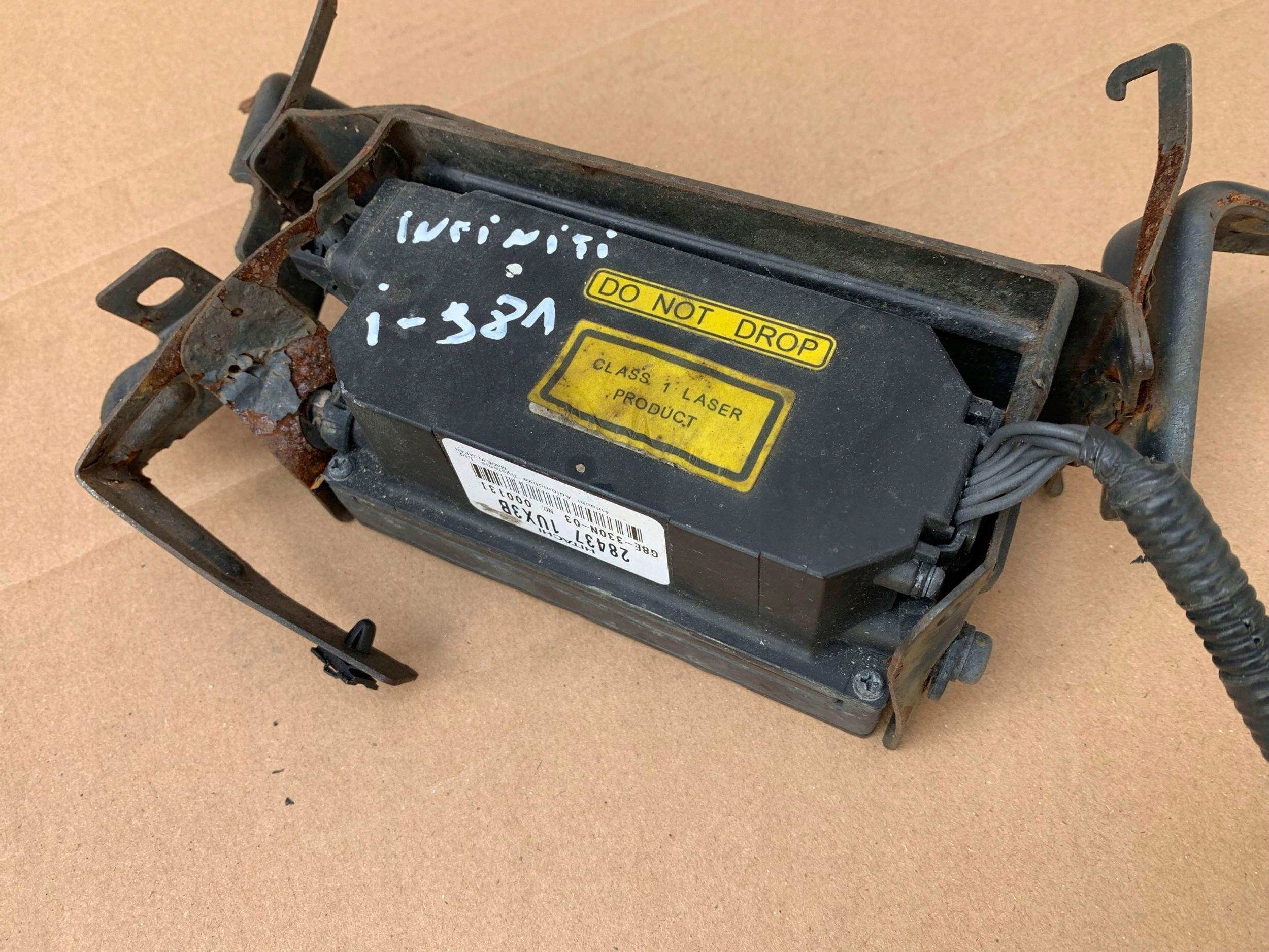Infiniti QX50 radar sensor odelglosci modulo distronic 28437 1UX3B