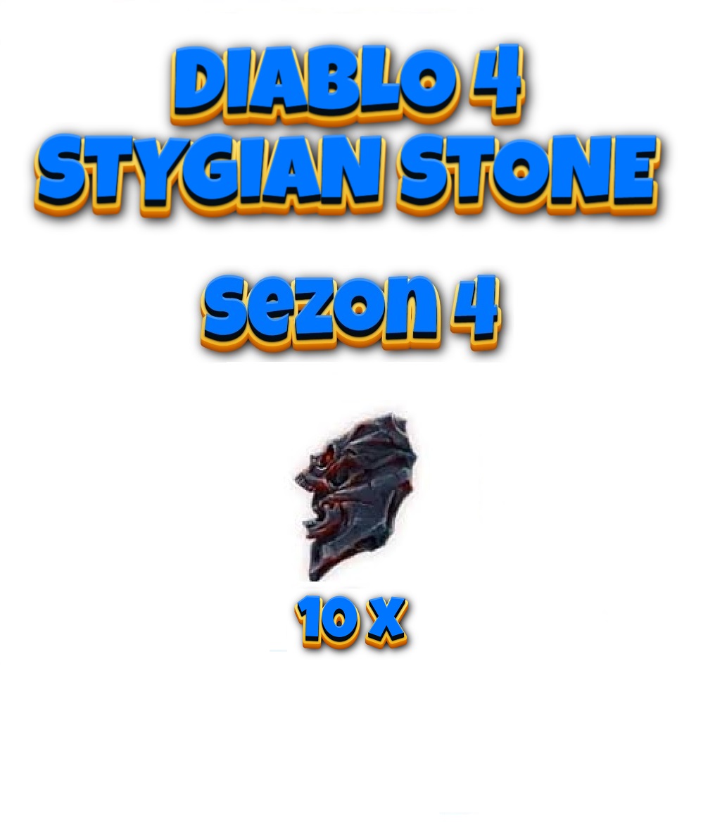 Diablo 4 SEZON STYGIAN STONE UBER BOSS styksowy kamień PC PS XBOX