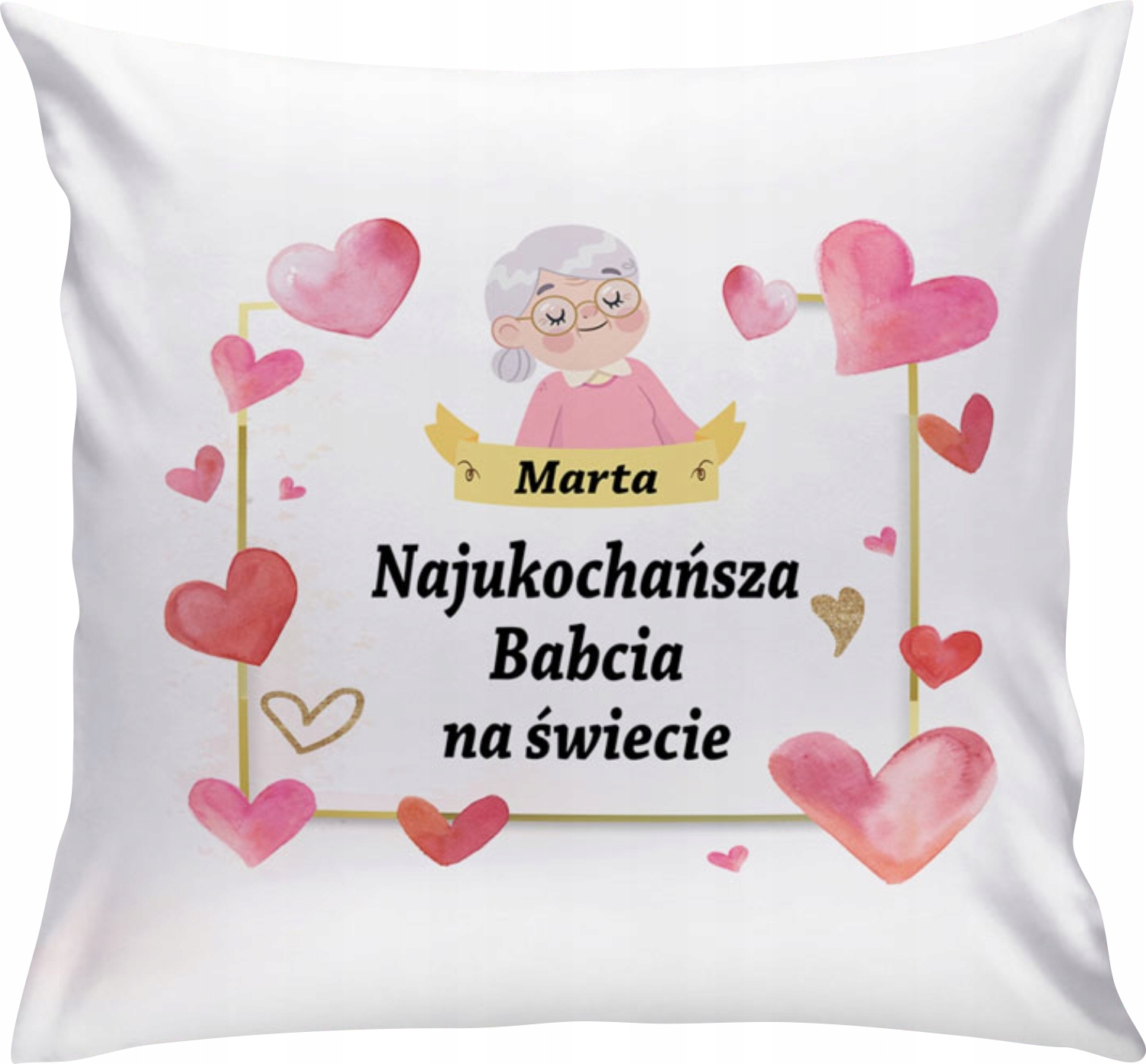 

Poduszka Jasiek Dzień Babci Imieniem B508