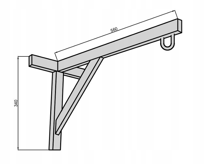 Wieszak do worka bokserskiego W5S Marka Obramet