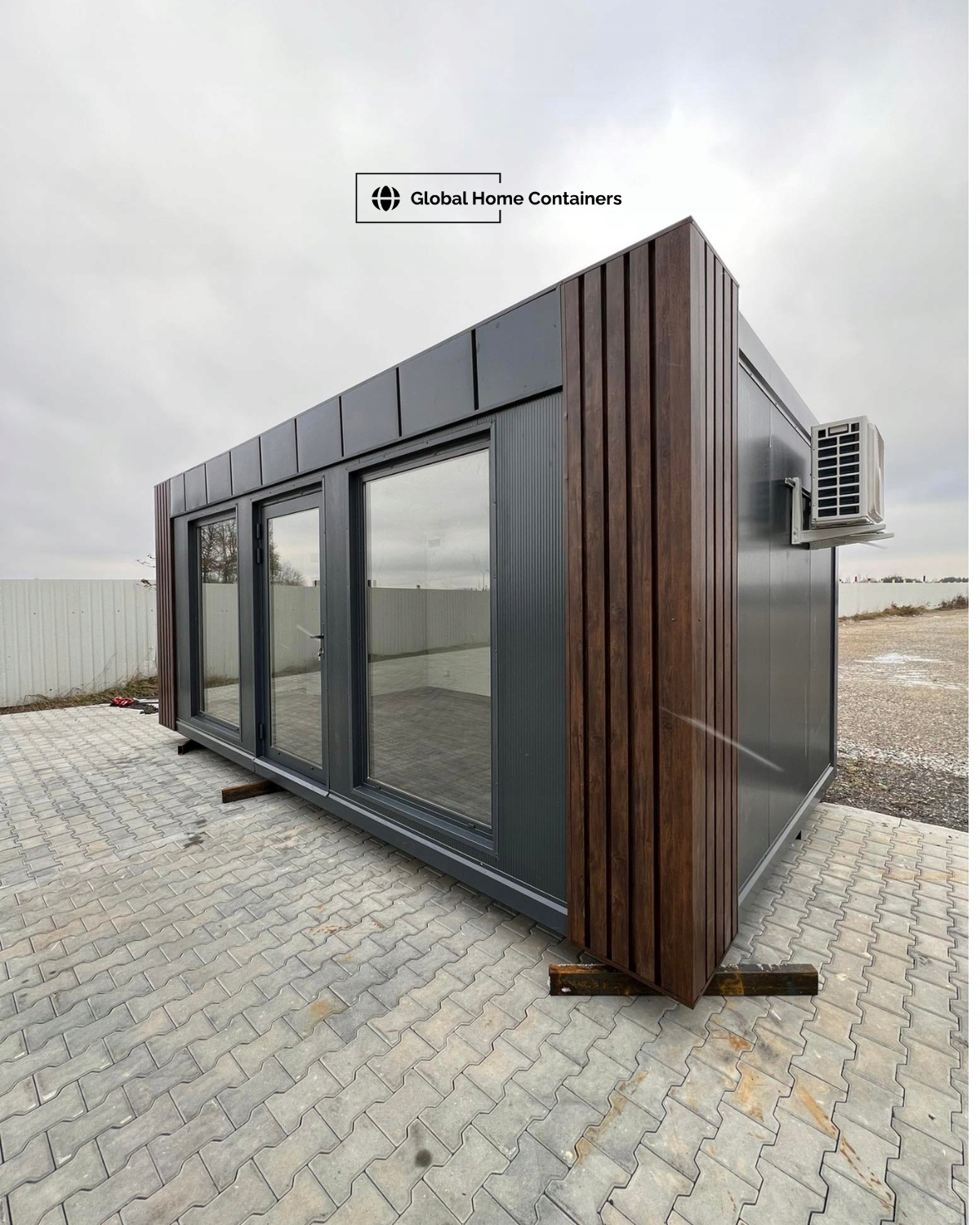 Kontener handlowy pawilon biurowy usługowy 3x7