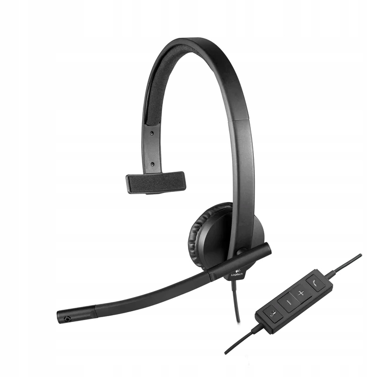 Slúchadlá na uši Logitech Usb Headset H570e Mono