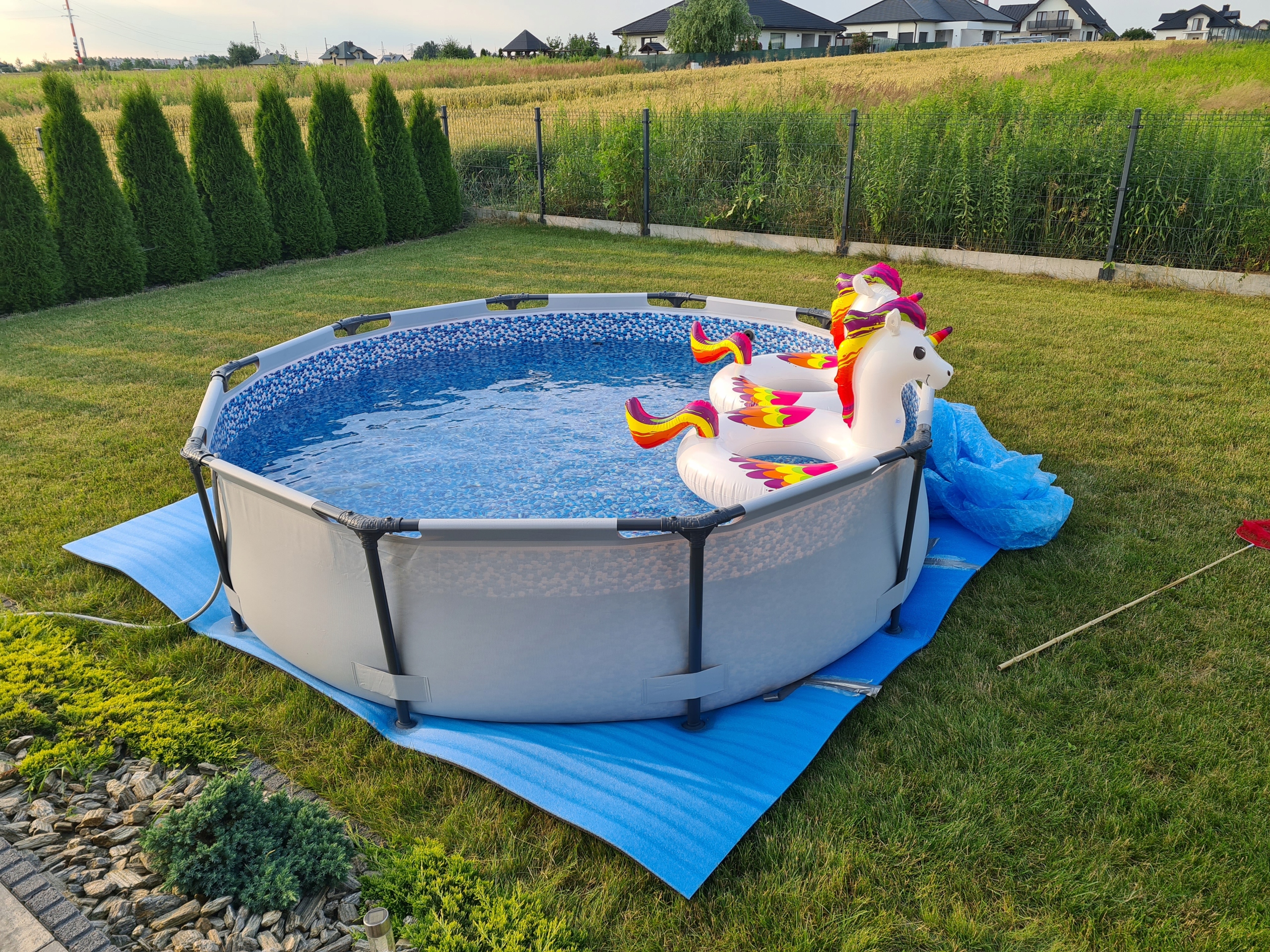 Mata Pod Basen Izolacja /GRUBA 2cm/ 3m x 3m / 9m2 EAN (GTIN) 0652217993257