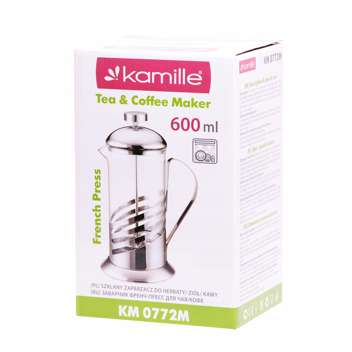 Zaparzacz dzbanek Kamille Ofenbach 600 ml Marka Kamille