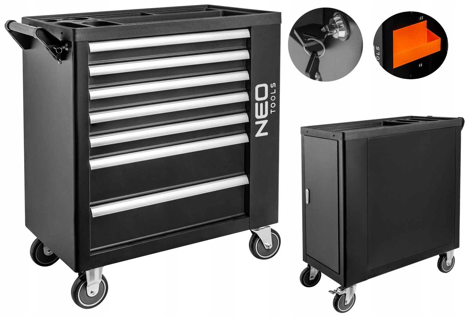 NEO 84-217 ШКАФ ДЛЯ ИНСТРУМЕНТОВ 7 ЯЩИКОВ PRO WARSZT