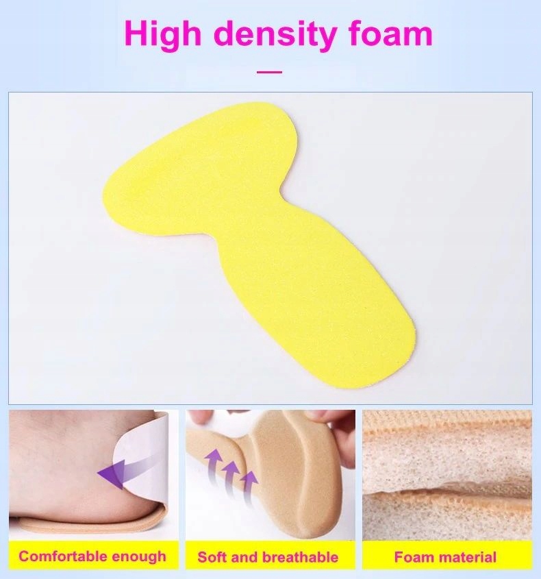 PODPIĘTKI, ZAPIĘTKI PIANKOWE amortyzujące piętę Typ skórzane