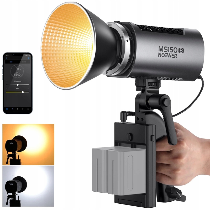 Neewer MS150B mini Bi-Color Led video světlo