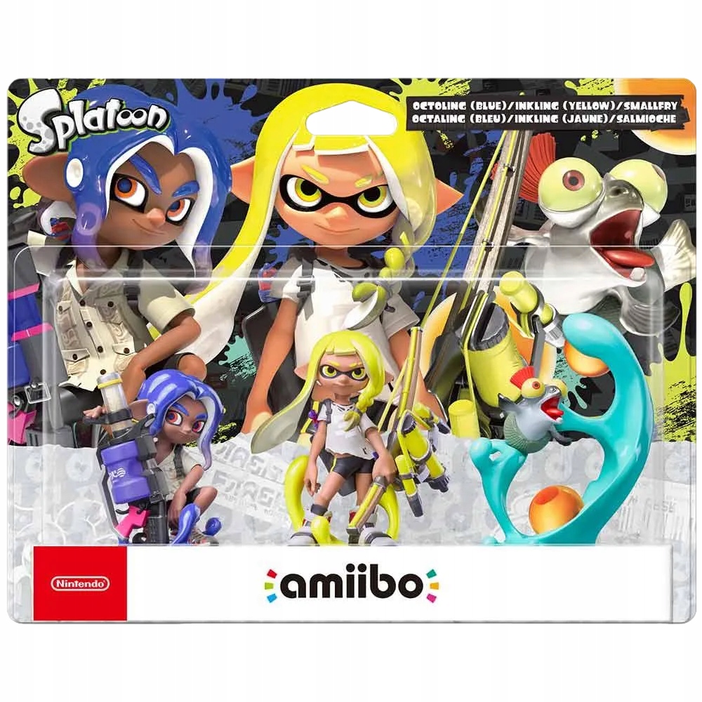 Sada Amiibo Splatoon 3 3-PACK