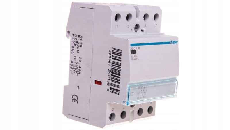 

Stycznik modułowy 40A 0Z 4R 230V Ac ESC441