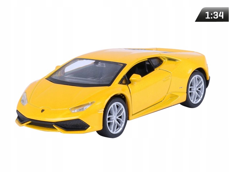 Model 1:34 Lamborghini Huracan Coupe Żółty A880LHC