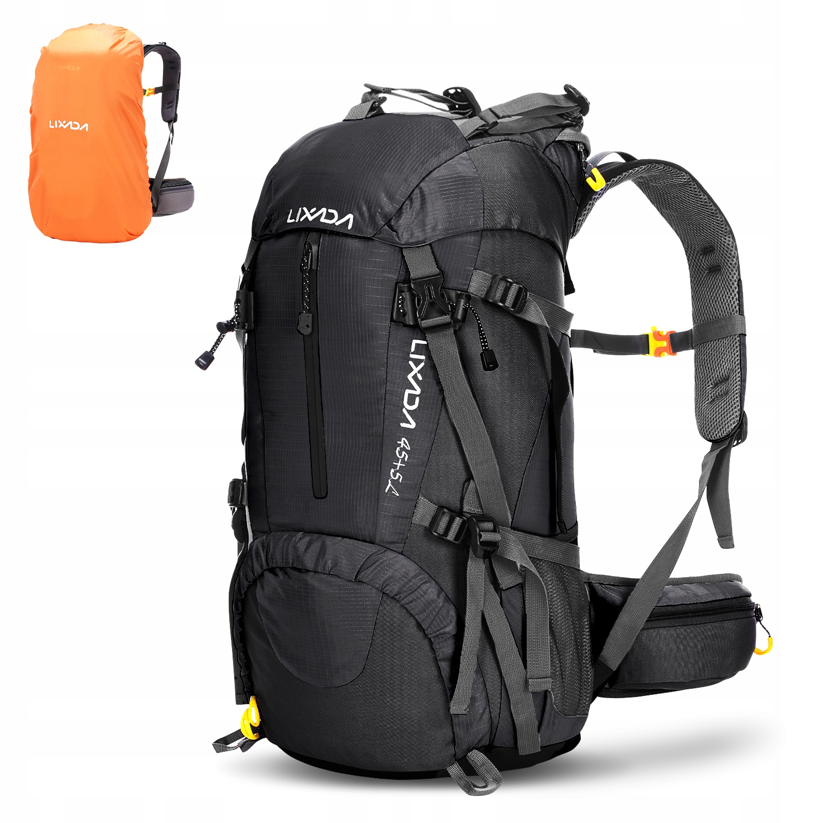 Plecak Turystyczny Trekkingowy 50L Z Pokrowcem Przeciwdeszczowym Idealny Na Kemping