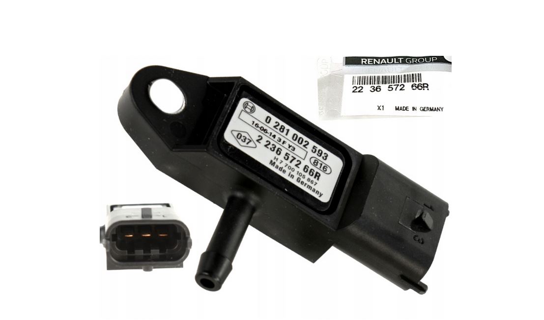 223657266R - SCENIC & 1.9 DCI ORG ДАТЧИК ДАВЛЕНИЯ НАДДУВА