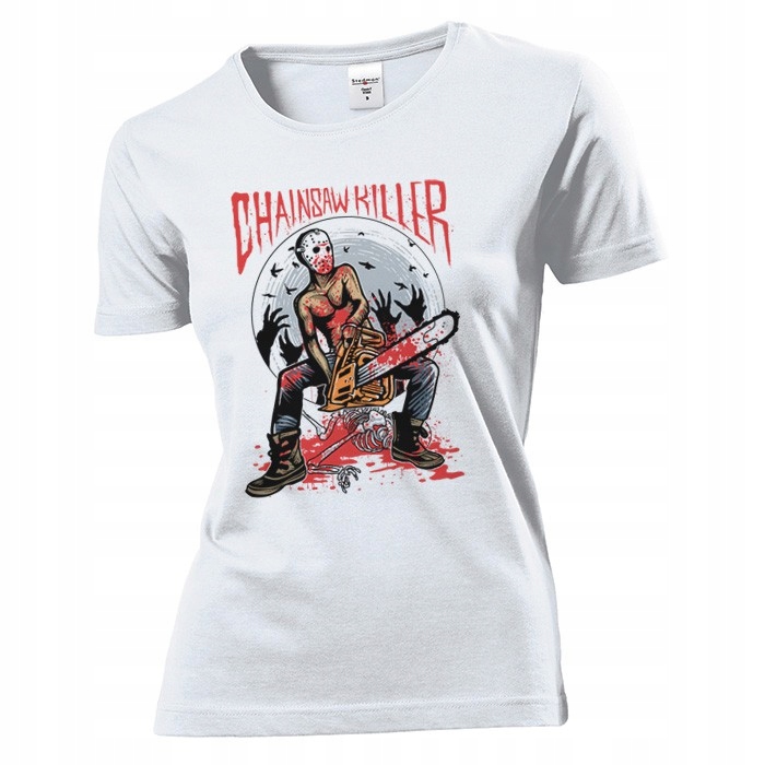 

Koszulka damska Chainsaw Killer Pila Mechanicz XL