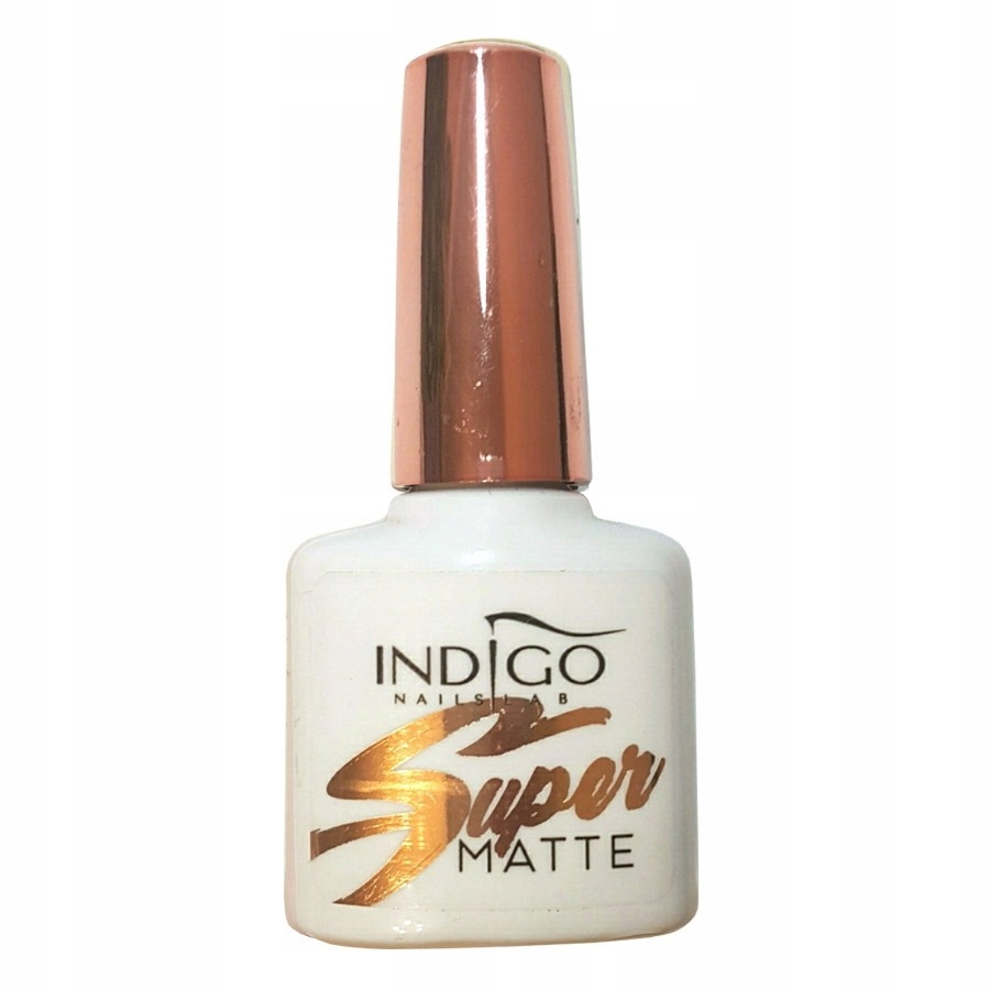 Indigo top super matte 7 ml - top matowy Stan opakowania oryginalne