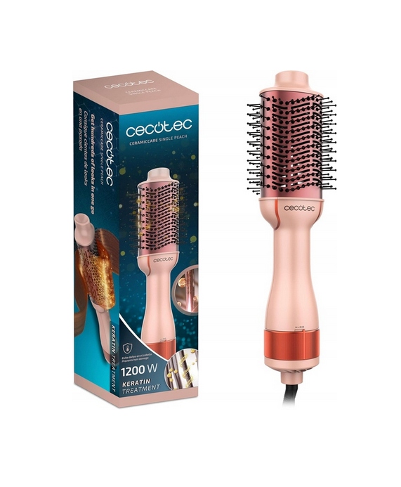 Suszarko Lokówka Cecotec Szczotka modelująca do włosów 1200 W Brzoskwinia