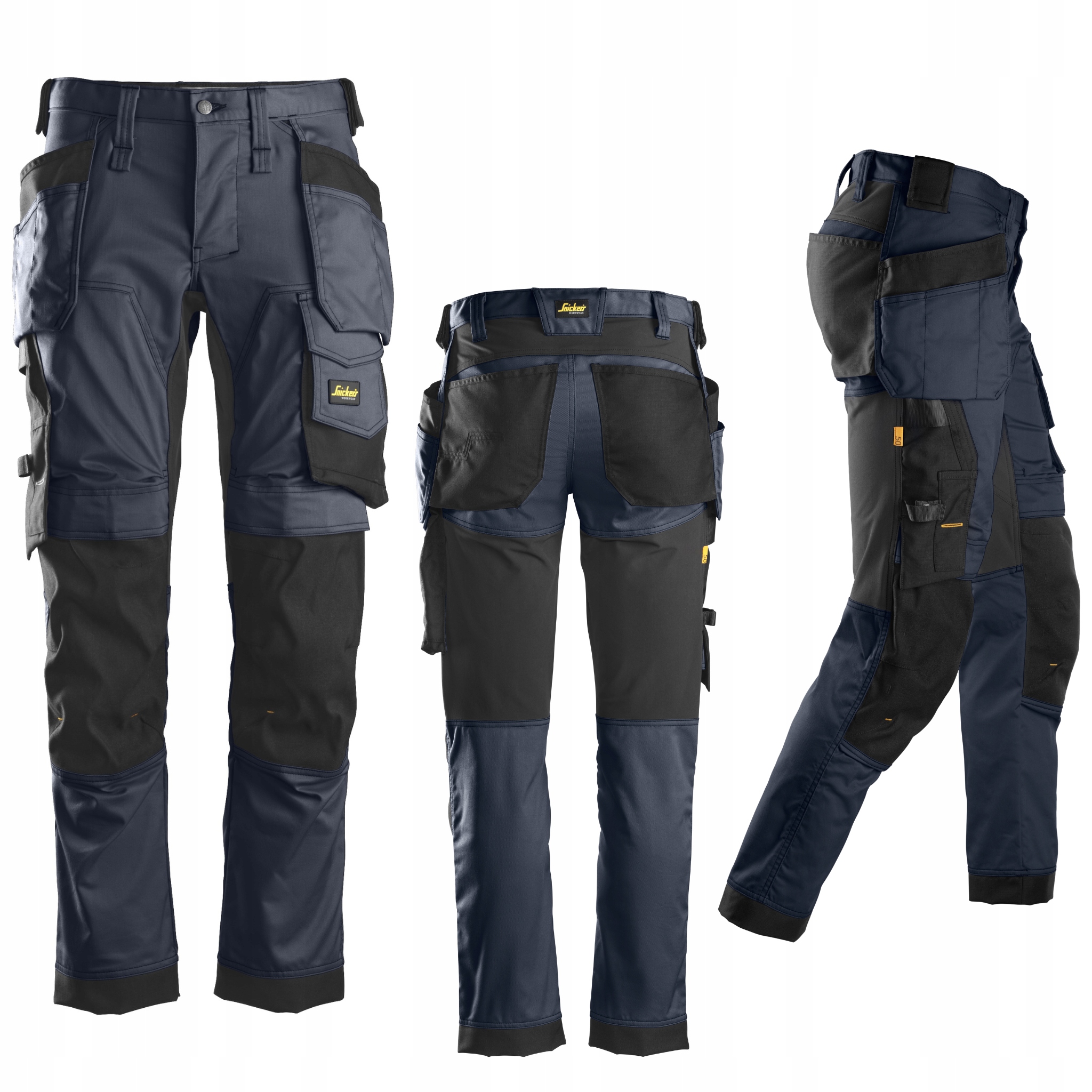 Elastyczne Spodnie Robocze Snickers 6241 Stretch I Gatunek Gwarancja! r.54