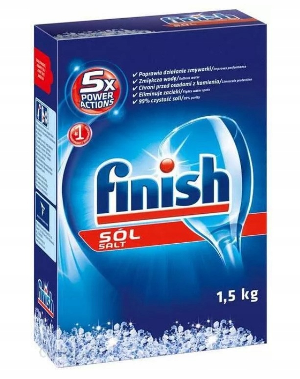 

Finish Sól do zmywarki 1,5kg Pl
